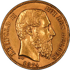 ベルギー フラン金貨
