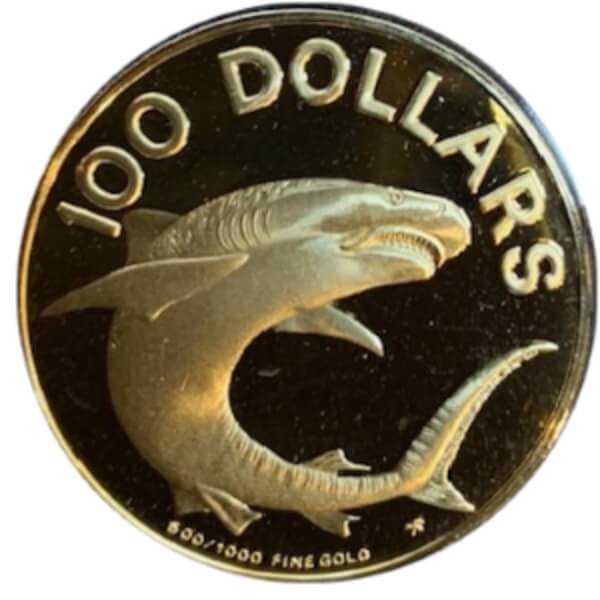 ソロモン諸島100ドル金貨