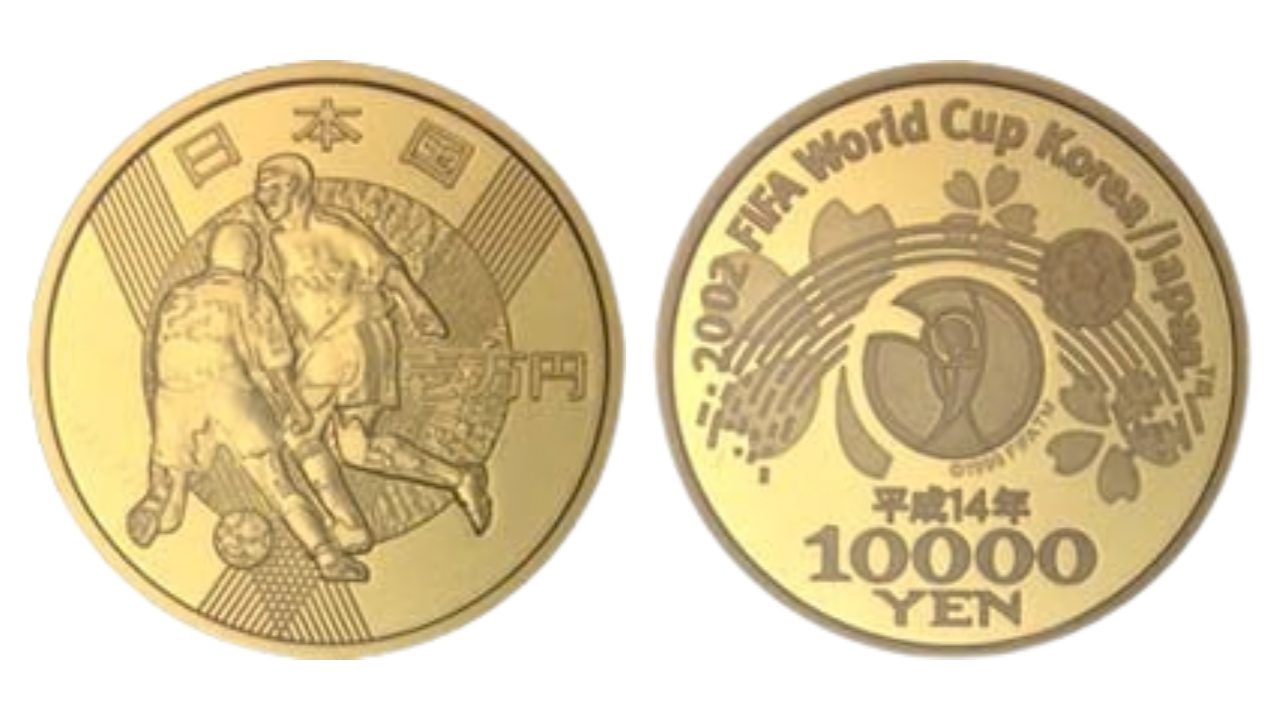 日韓ワールドカップ記念1万円金貨