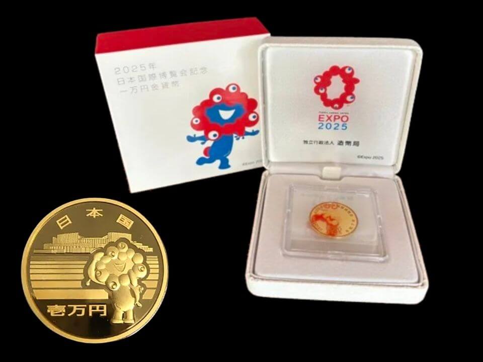 2025年大阪・関西万博ミャクミャク金貨