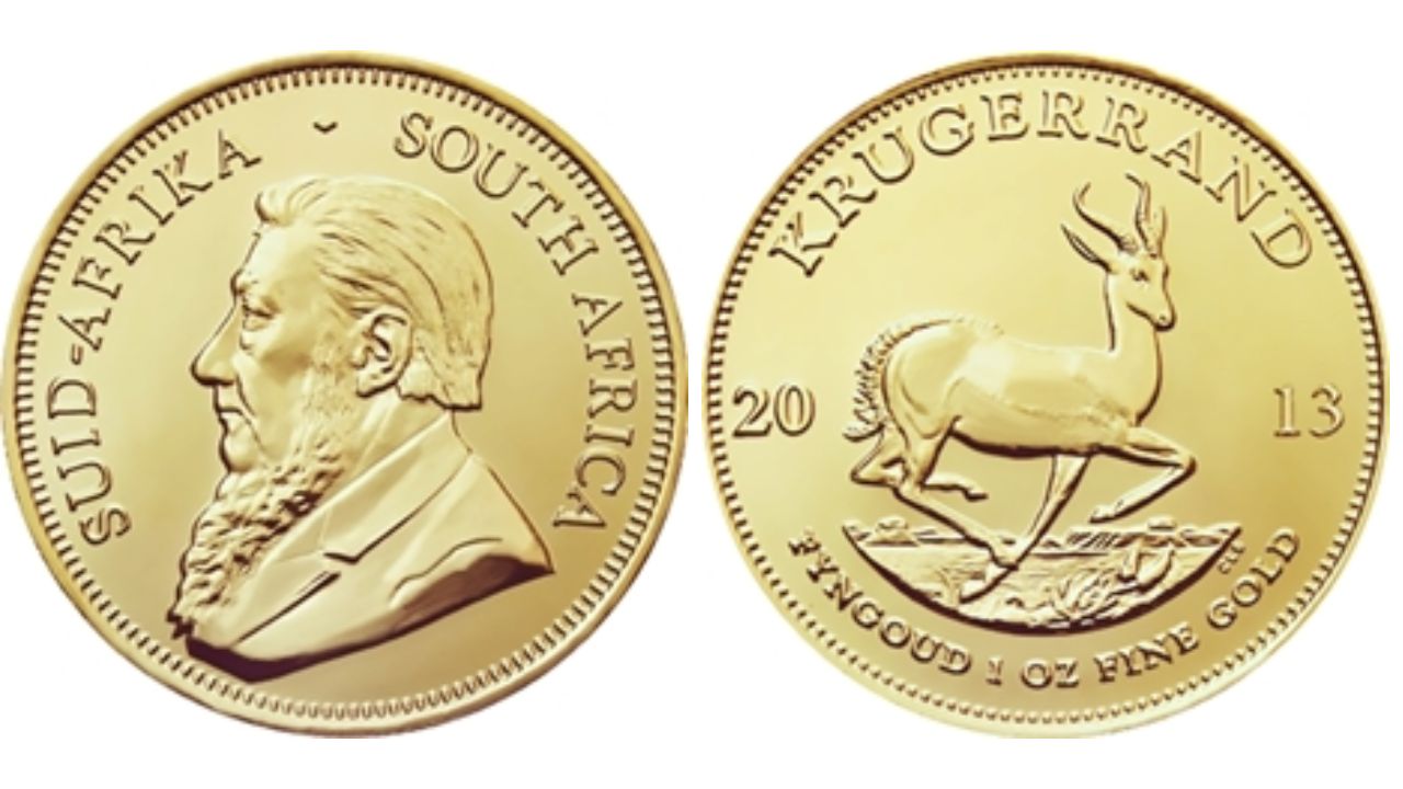 クルーガーランド金貨（2013年銘）