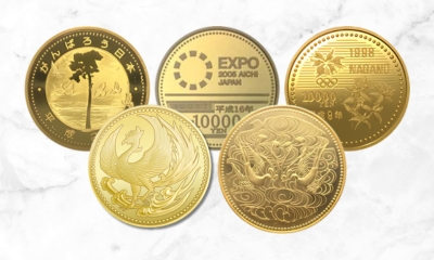 日本の金貨