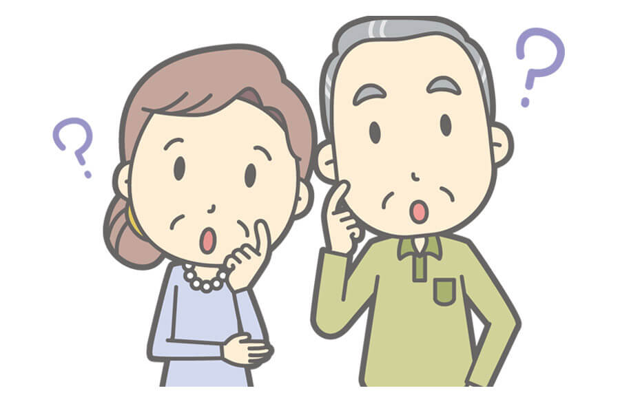 お悩みイラスト