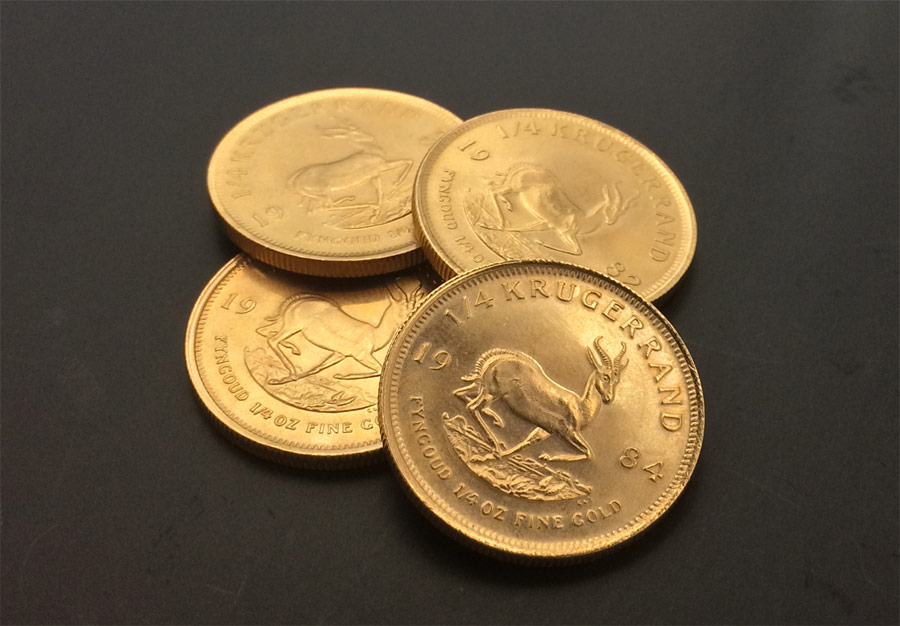 クルーガーランド金貨1/4オンス画像