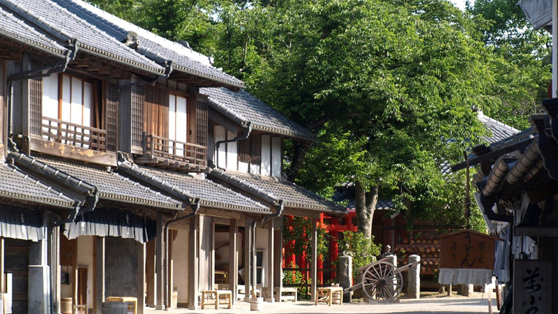 江戸時代街並み風景