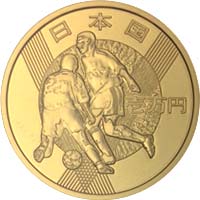 2002FIFAワールドカップ™記念 1万円金貨｜表