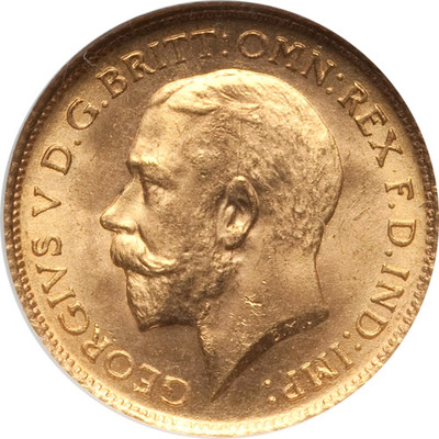 オーストラリア 1915 ジョージ5世 ソブリン金貨の買取価格｜金貨買取本舗
