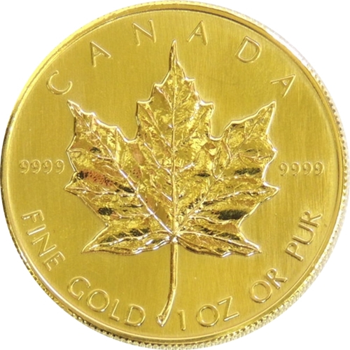 カナダ　メイプルリーフ金貨2