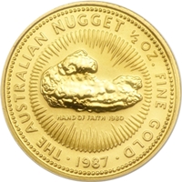 オーストラリア金貨：ナゲット金貨