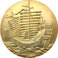 沖縄国際海洋博覧会(EXPO’75)公式記念 金メダル｜表