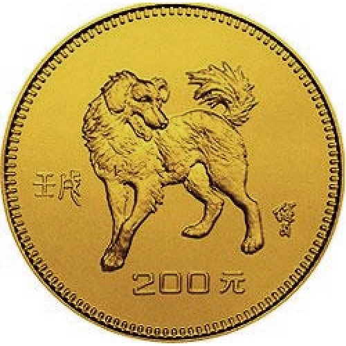 中国金貨：中国十二支金貨