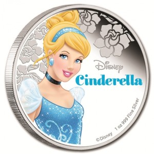 Disney シンデレラ プルーフ銀貨