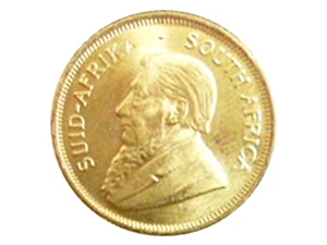 南アフリカ共和国クルーガーランド金貨　表面