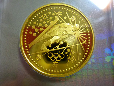 長野オリンピック１万円金貨