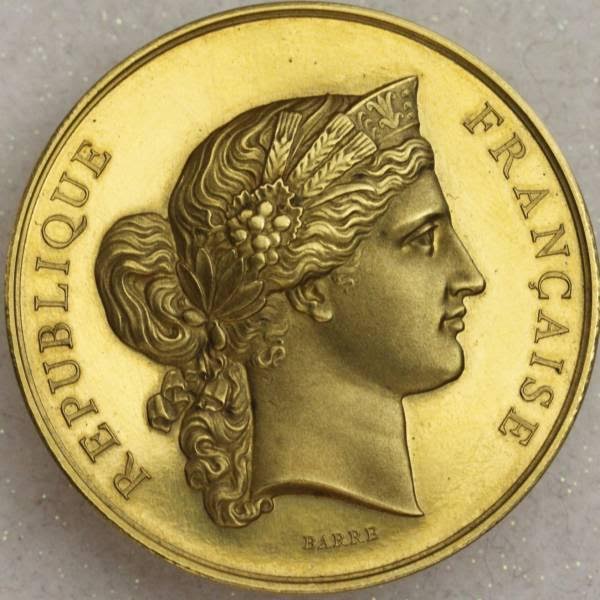 ナポレオン三世の100フラン金貨