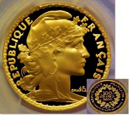 フランス マリアンヌ 20フラン金貨 1977年金貨スイス5フラン銀貨 貴重‼️-
