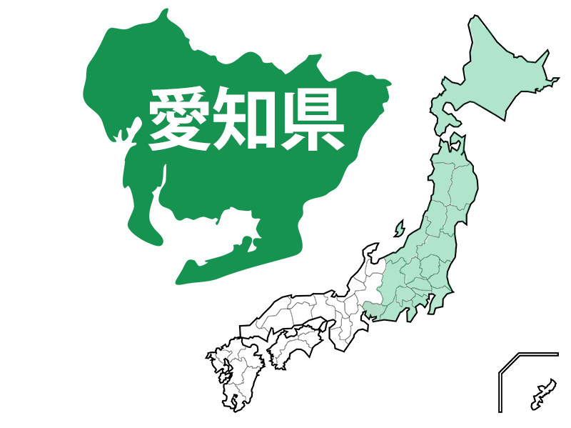 愛知県地図