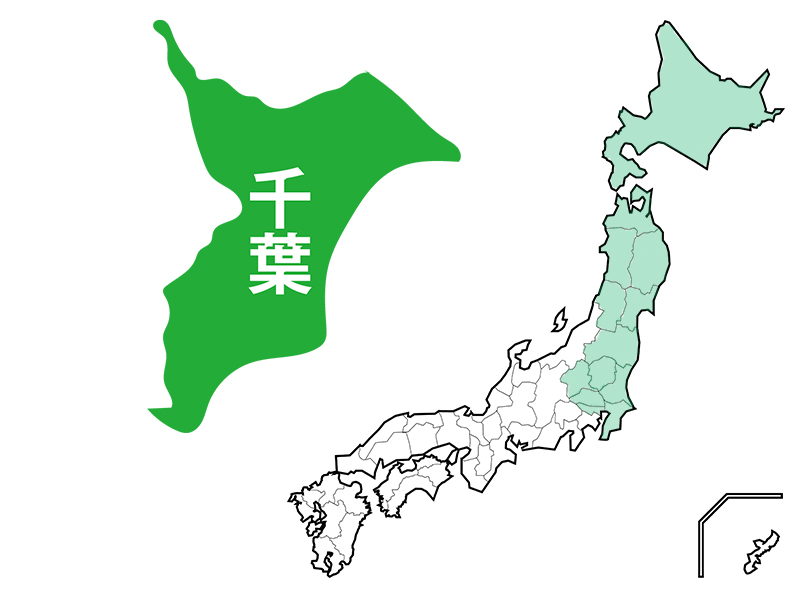 千葉県地図