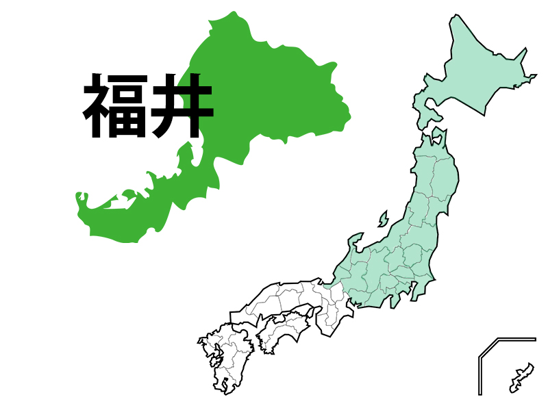 福井県地図