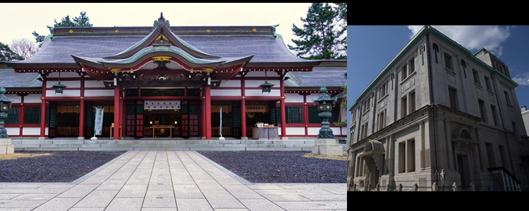 氣比神宮と敦賀市立博物館