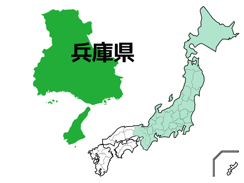 兵庫県地図