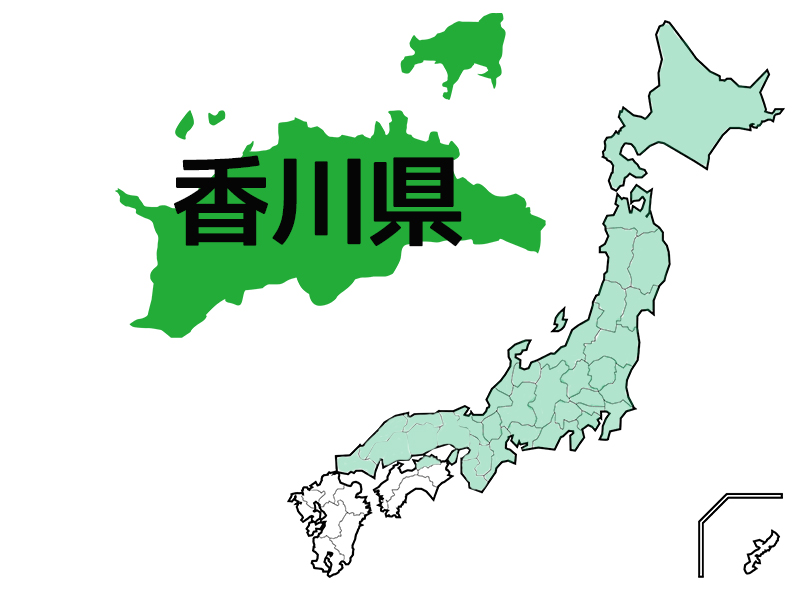 香川県地図