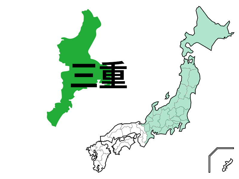 三重県地図