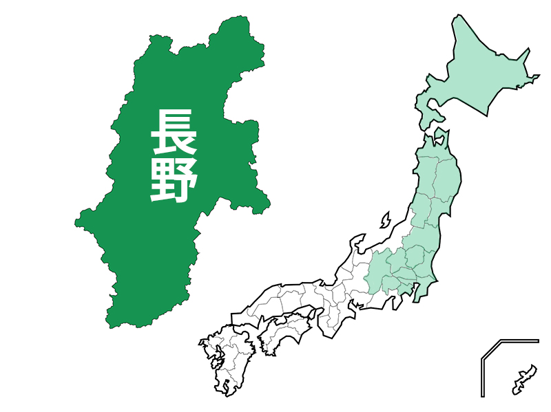 長野県地図