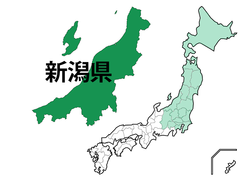 新潟県地図