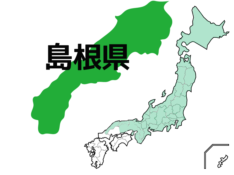 島根県地図