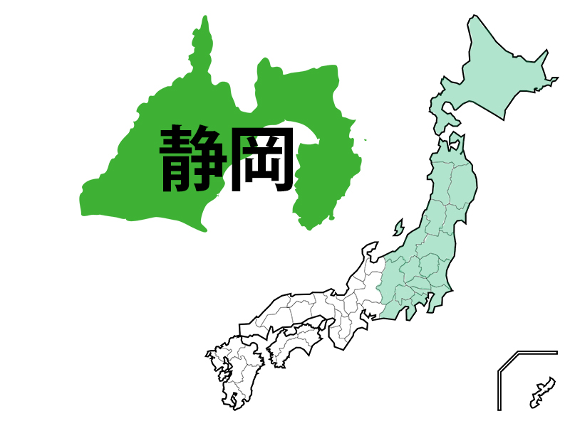 静岡県地図