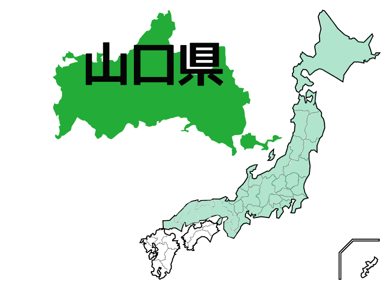 山口県地図