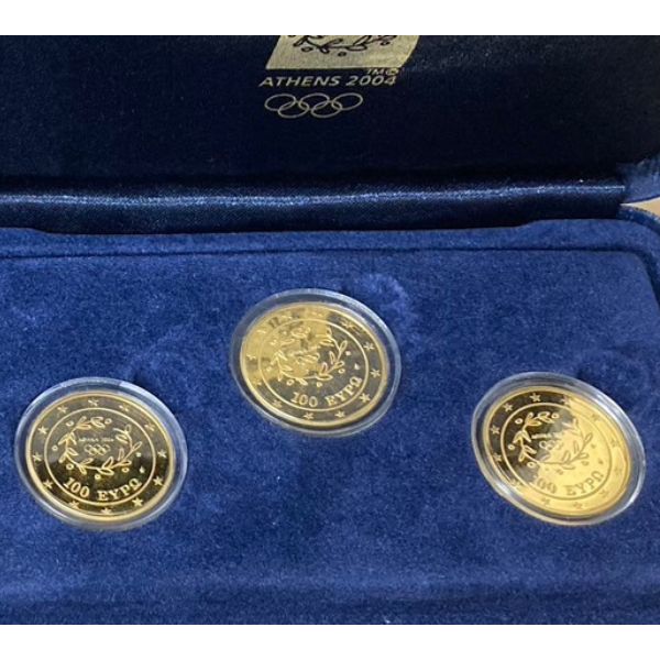 アテネオリンピック 2004年  記念硬貨 ギリシャ 2004年『アテネオリンピック記念2ユーロ硬貨』10枚