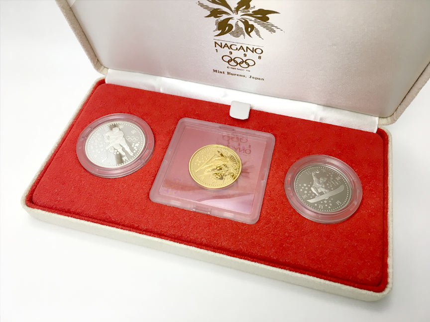 日本開催のオリンピック記念で初めての金貨｜金貨買取本舗