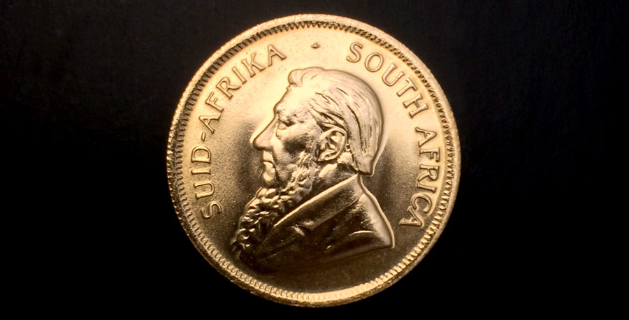 クルーガーランド金貨表面画像