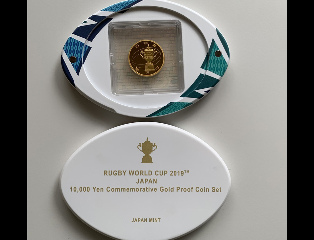 ラグビーワールドカップ2019™日本大会記念 1万円金貨